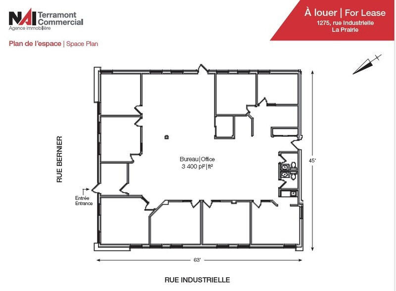 More Photos Of 1265-1325 Rue Industrielle, La Prairie Warehouse For Lease