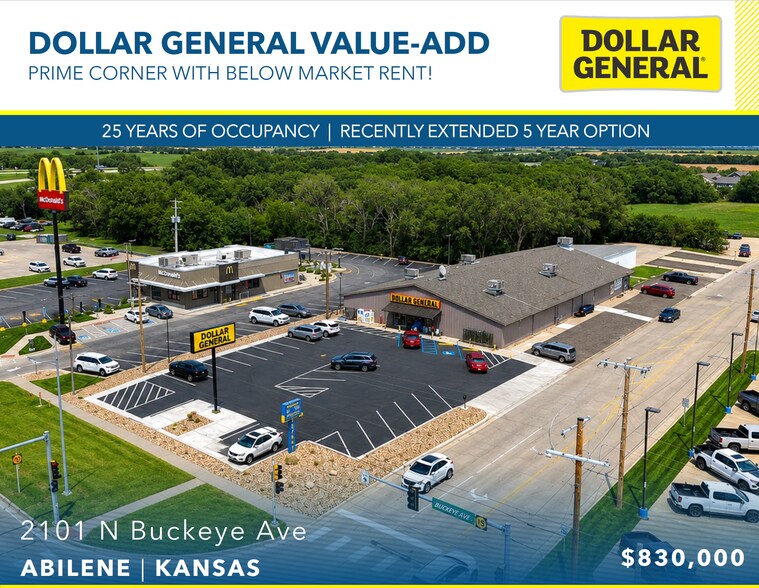 Primary Photo Of 2101 N Buckeye Ave, Abilene Freestanding For Sale