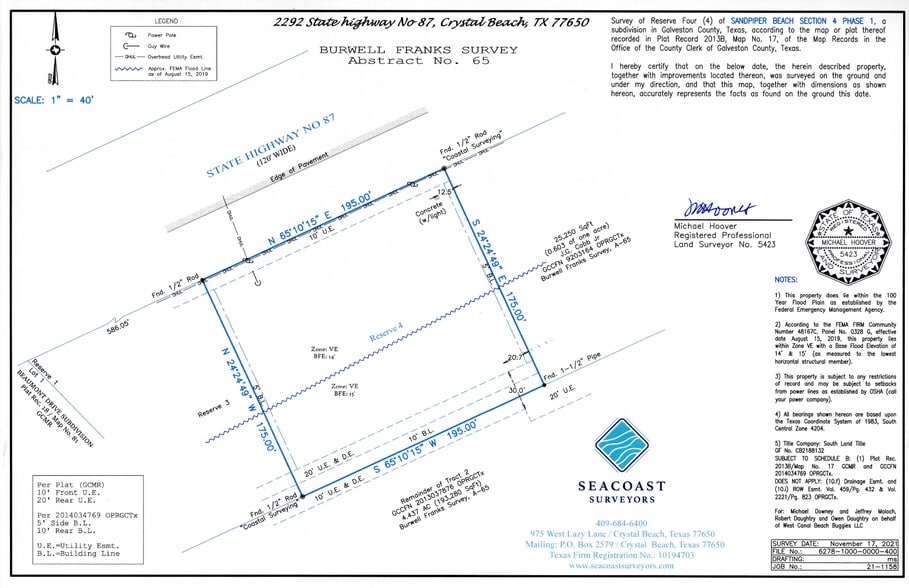 More Photos Of 2278 TX-87 Hwy, Crystal Beach Warehouse For Sale
