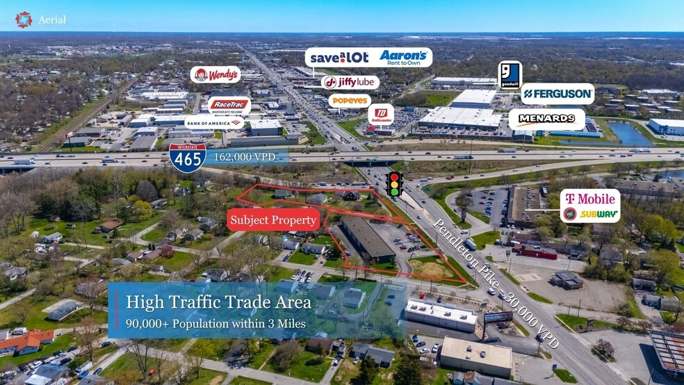 More Photos Of 7352-7360 E Pendleton Pike, Indianapolis Freestanding For Sale