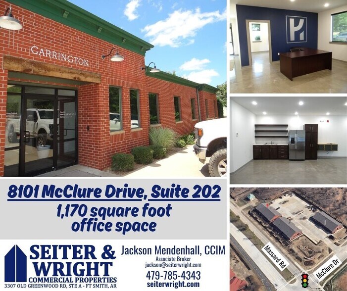 More Photos Of 8101 McClure Dr, Fort Smith Medical For Lease