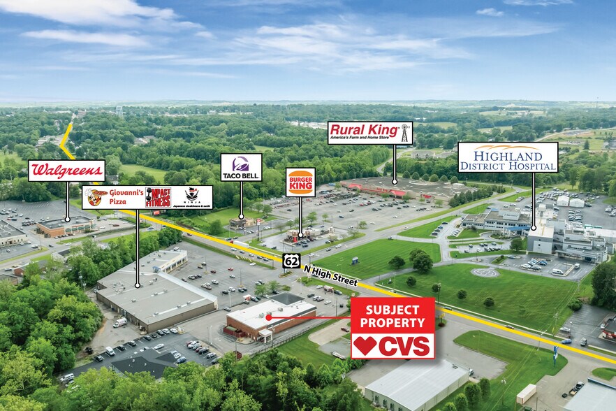 More Photos Of 1400 N High St, Hillsboro Drugstore For Sale