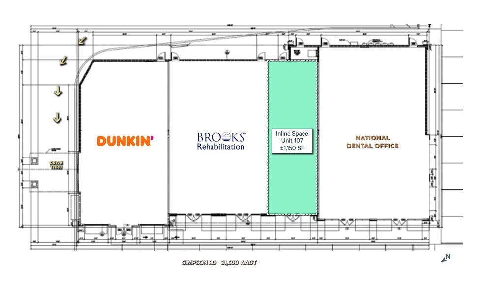 More Photos Of 2705 Simpson Rd, Kissimmee Storefront For Lease