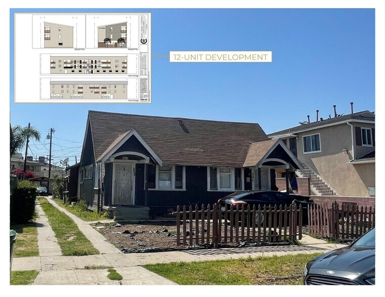 Primary Photo Of 521 S Flower St, Inglewood Land For Sale