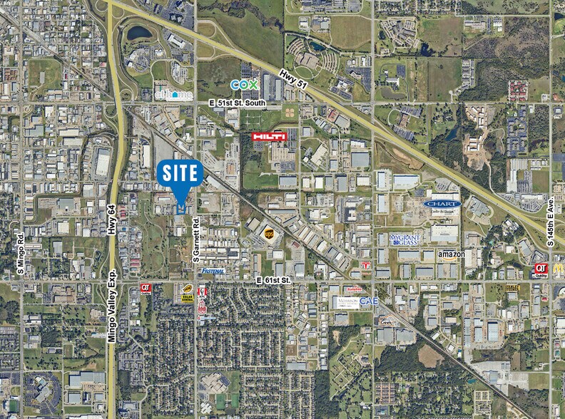 More Photos Of 11108-11110 E 56th St, Tulsa Manufacturing For Lease