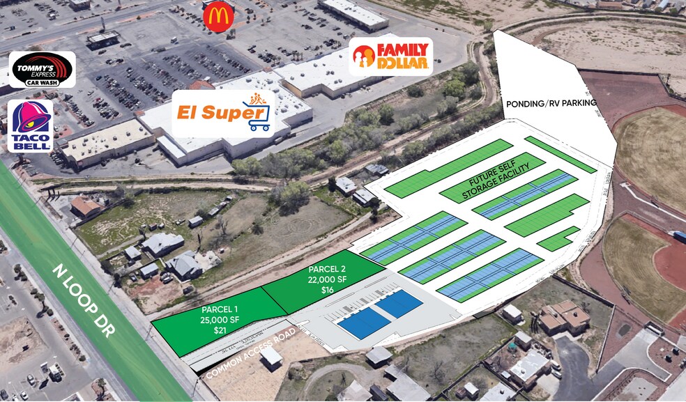 More Photos Of 8700 N Loop Dr, El Paso Land For Sale