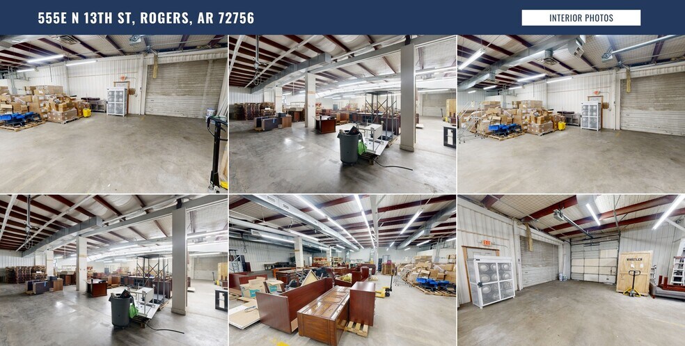 More Photos Of 555 N 13th St, Rogers Warehouse For Lease