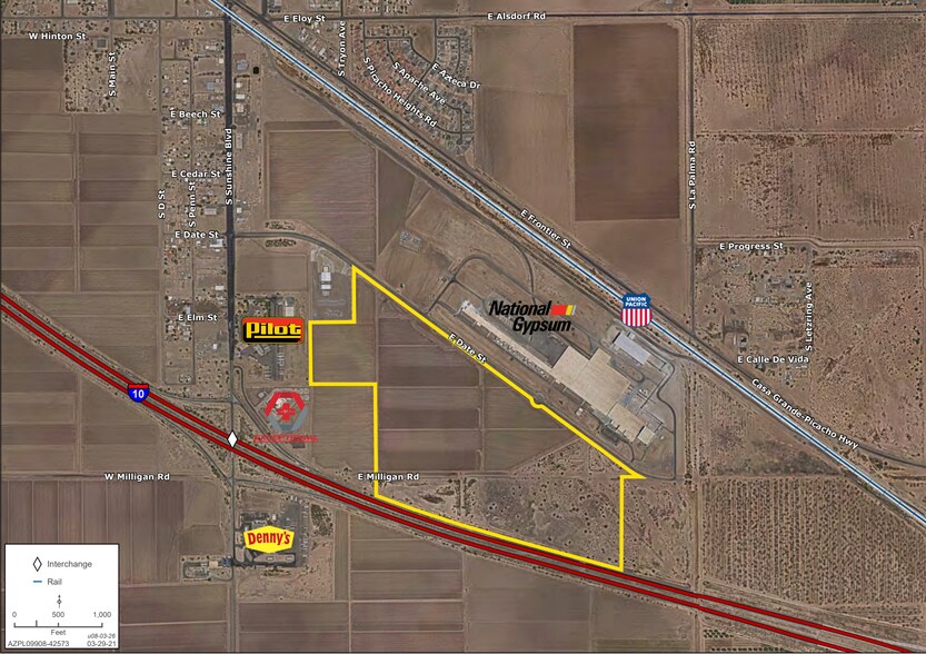 More Photos Of NEC I-10 & Sunshine Blvd, Eloy Land For Sale