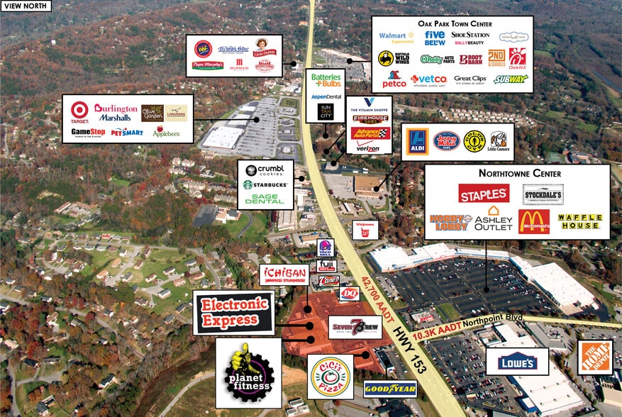 More Photos Of 5200-5425 Highway 153, Hixson Unknown For Lease