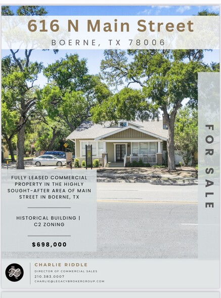 Primary Photo Of 616 N Main St, Boerne Medical For Sale