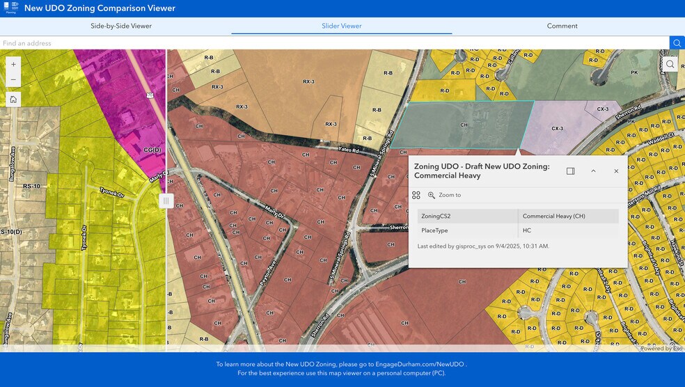 Primary Photo Of 1821 S Mineral Springs Rd, Durham Land For Sale