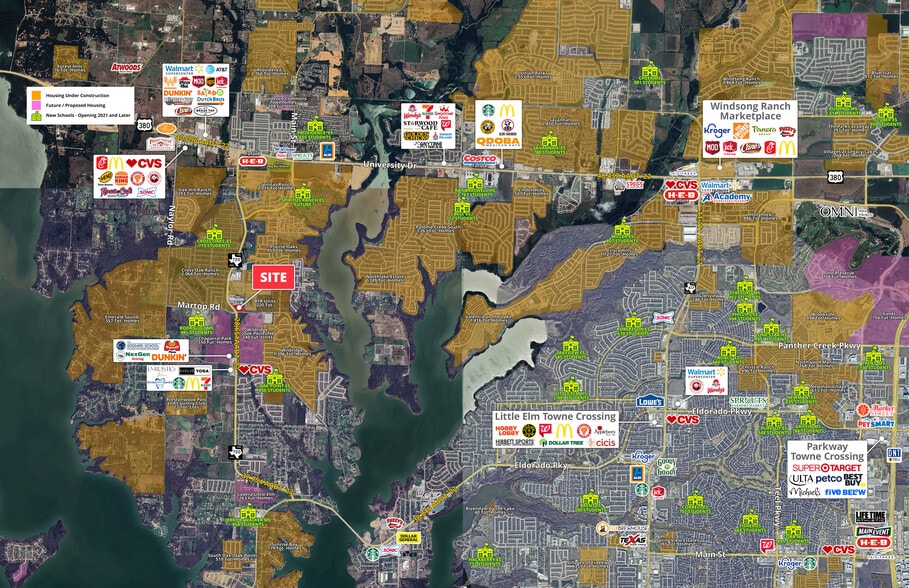More Photos Of 3301 W FM 720, Oak Point Land For Lease