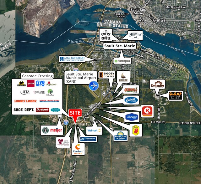 More Photos Of 4383 I 75 Business Spur, Sault Sainte Marie General Retail For Lease