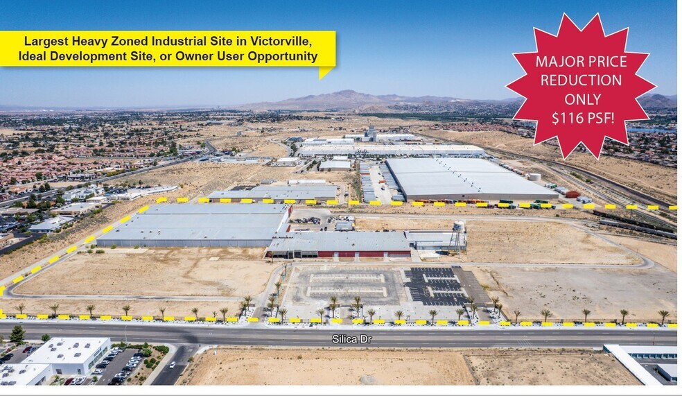 Primary Photo Of 17300 Silica Rd, Victorville Manufacturing For Sale