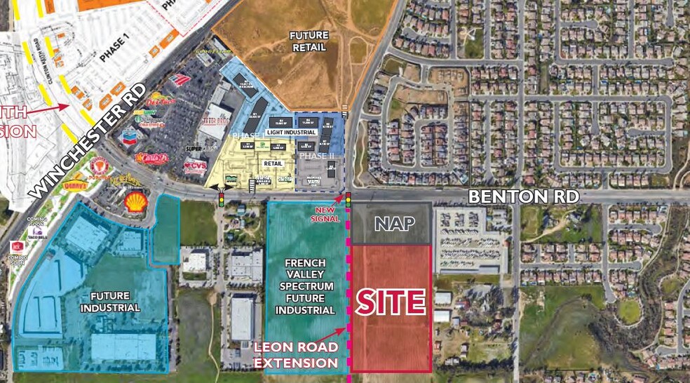 Primary Photo Of SEQ Benton Rd. & Leon Rd, Winchester Land For Sale