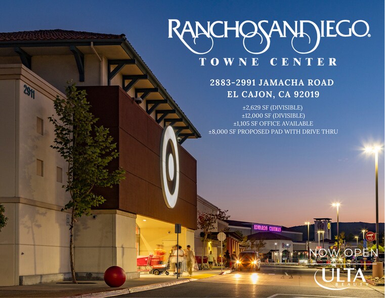 Primary Photo Of 2879-2991 Jamacha Rd, El Cajon Unknown For Lease