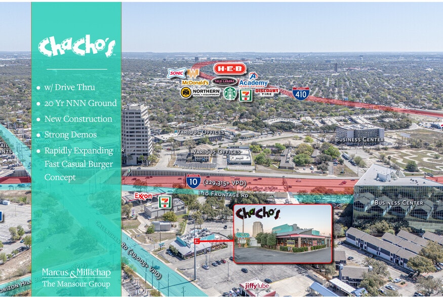 Primary Photo Of 7870 Callaghan Rd, San Antonio Restaurant For Sale