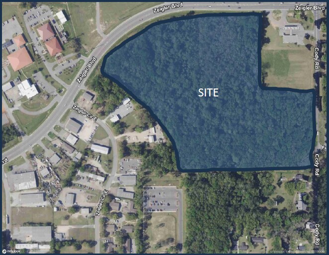 More Photos Of Zeigler Blvd @ Cody Rd, Mobile Land For Sale