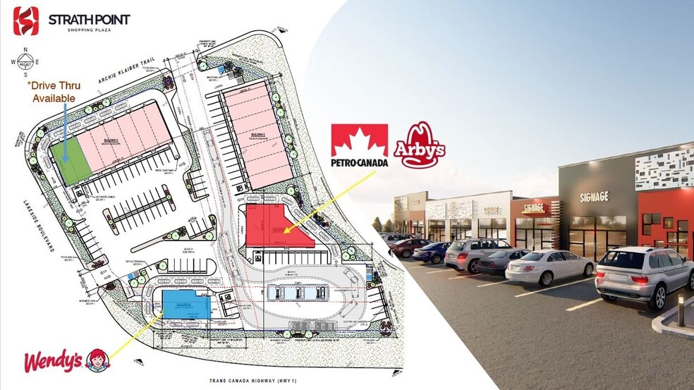 More Photos Of 80A Archie Klaiber Trl, Strathmore Storefront For Sale