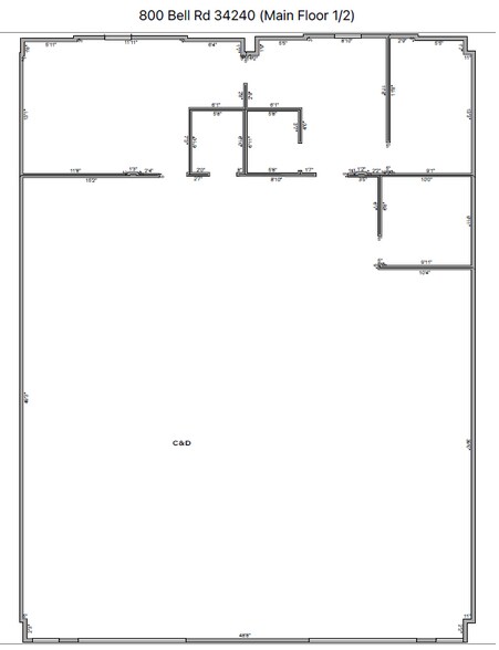 More Photos Of 800 Bell Rd, Sarasota Showroom For Lease