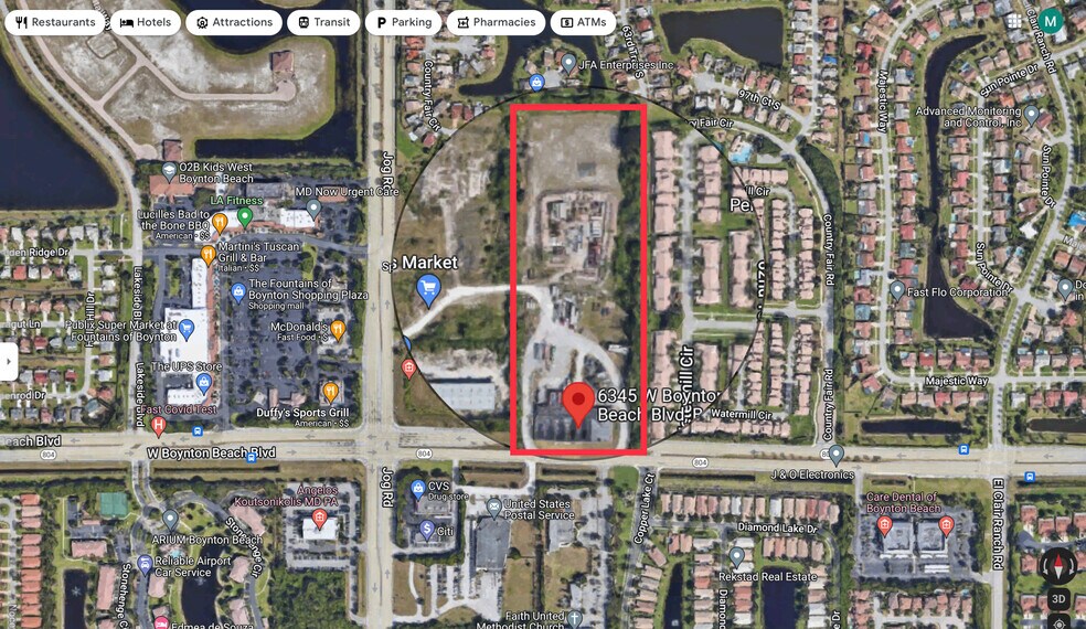 Primary Photo Of 6345 Boynton Beach Blvd, Boynton Beach Land For Lease