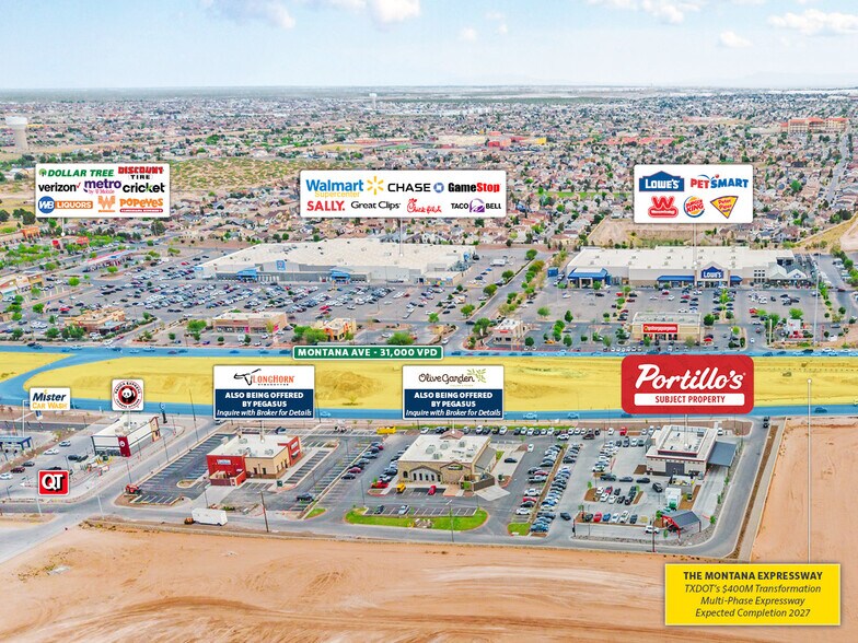 More Photos Of 12221 Montana Ave, El Paso Restaurant For Sale