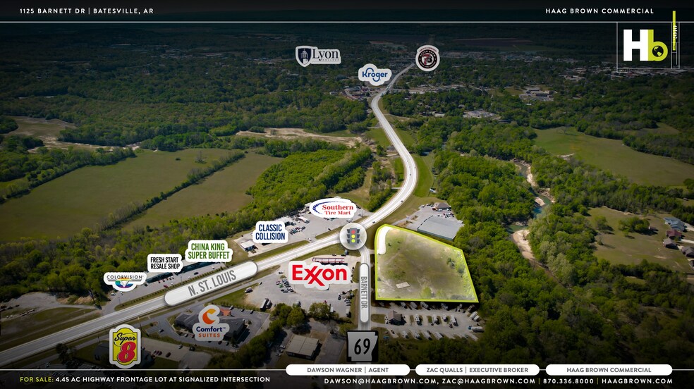 More Photos Of 1125 Barnett Dr, Batesville Land For Sale