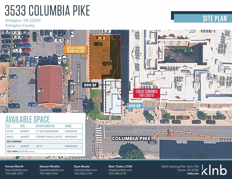 Primary Photo Of 3533 Columbia Pike, Arlington Freestanding For Lease