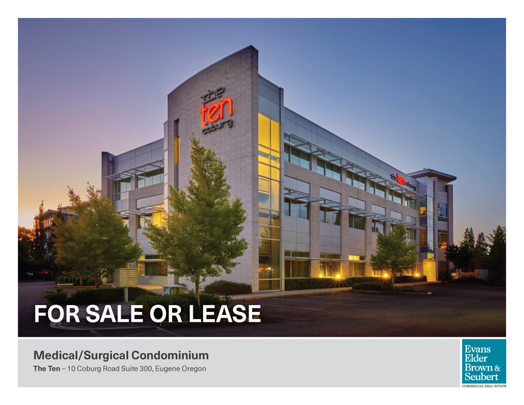 Primary Photo Of 10 Coburg Rd, Eugene Medical For Lease