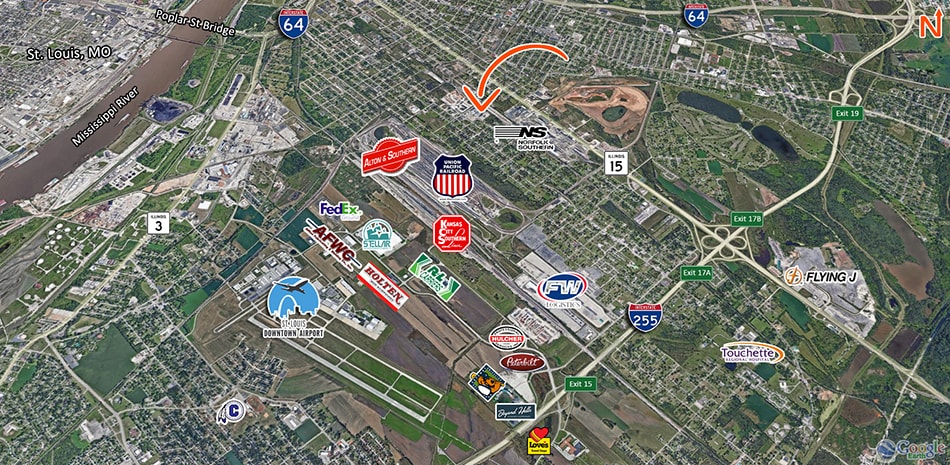 More Photos Of 2701 Converse Ave, East Saint Louis Manufacturing For Lease