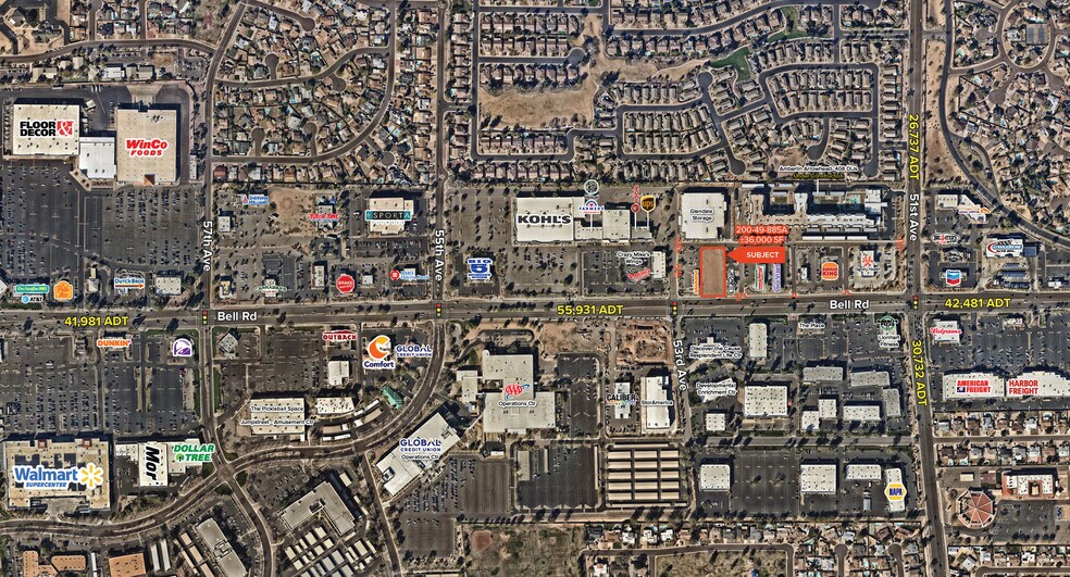 More Photos Of NEC Bell Rd & 53rd Ave, Glendale Land For Lease