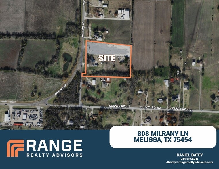 Primary Photo Of 808 Milrany Ln, Melissa Land For Sale