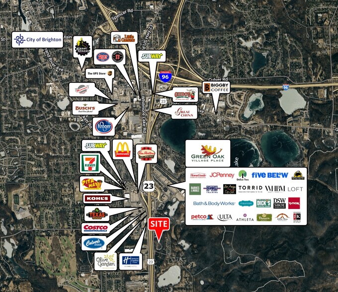 More Photos Of Fieldcrest Dr @ US-23/Bishop Rd., Green Oak Township Land For Sale
