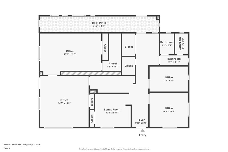 Primary Photo Of 1995 N Volusia Ave, Orange City Freestanding For Sale