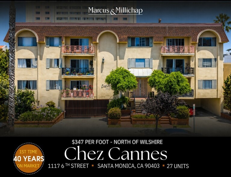 Primary Photo Of 1117 6th St, Santa Monica Apartments For Sale