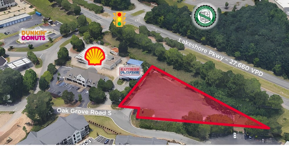 Primary Photo Of 1278 Oak Grove Rd, Birmingham Land For Lease