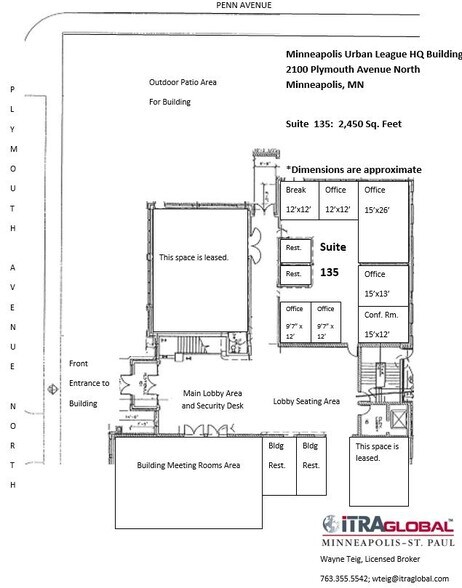 More Photos Of 2100 N Plymouth Ave, Minneapolis Office For Lease