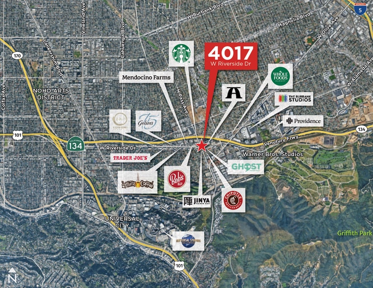 More Photos Of 4017 W Riverside Dr, Burbank Storefront Retail Office For Lease