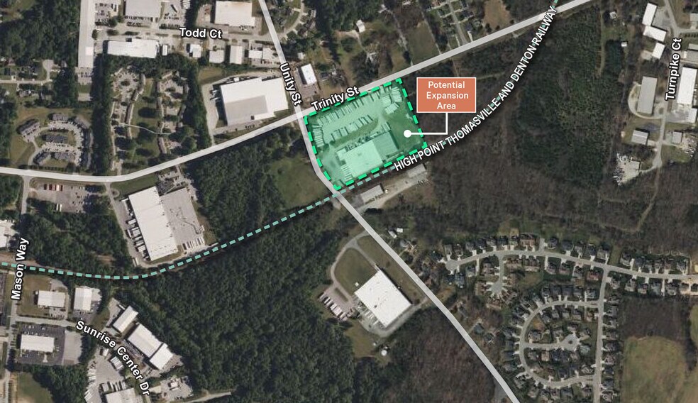 More Photos Of 1408 Unity St, Thomasville Manufacturing For Lease