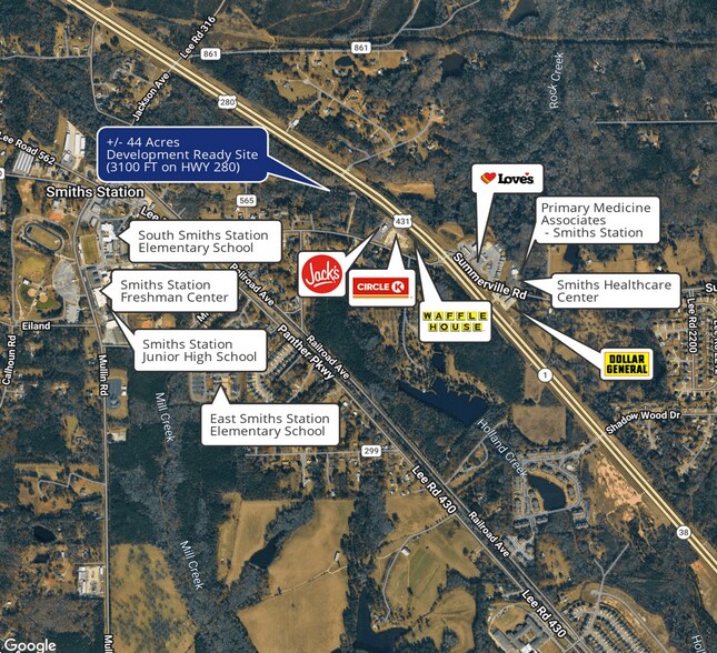 More Photos Of US Hwy 280, Smiths Station Land For Sale