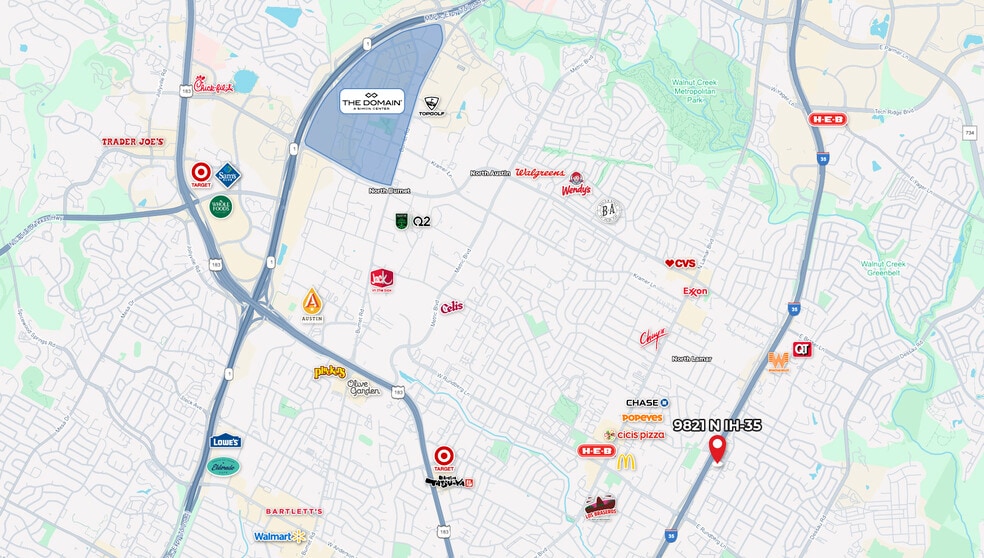 More Photos Of 9821 N Interstate 35, Austin Freestanding For Sale