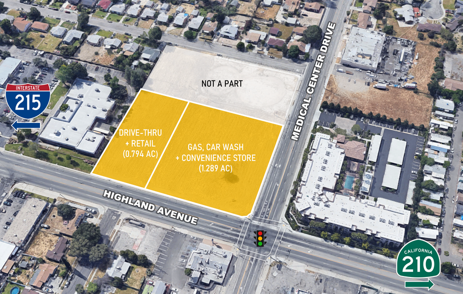 Primary Photo Of SEC Highland Ave, San Bernardino Land For Sale