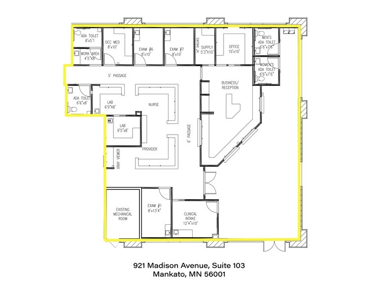 More Photos Of 921 Madison Ave, Mankato Medical For Lease