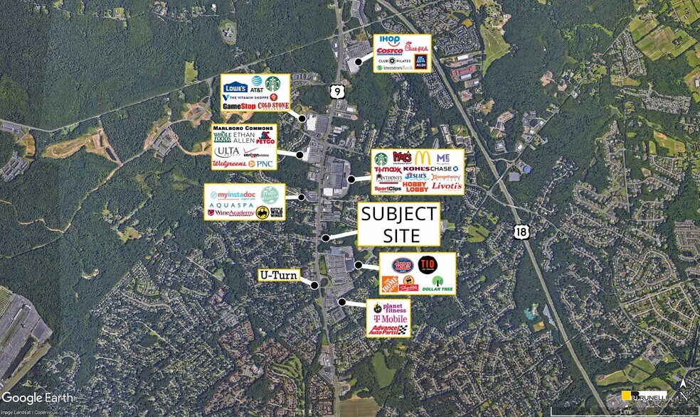 More Photos Of 196 Route 9 N, Marlboro Land For Lease
