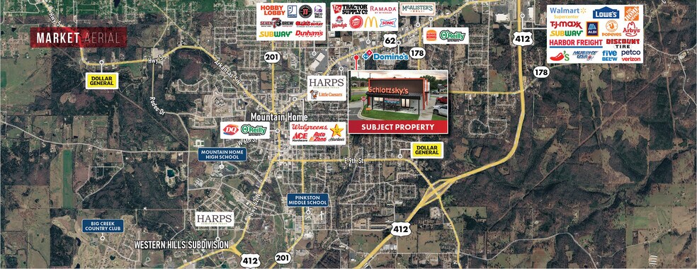 More Photos Of 1012 Highway 62 E, Mountain Home Fast Food For Sale