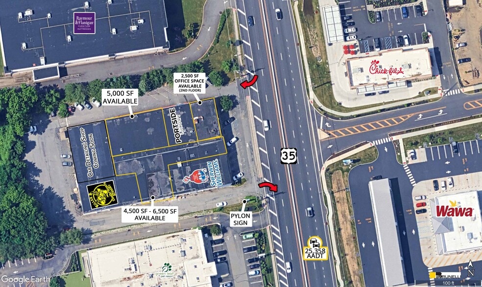 More Photos Of 1604 S Route 35, Oakhurst Freestanding For Lease