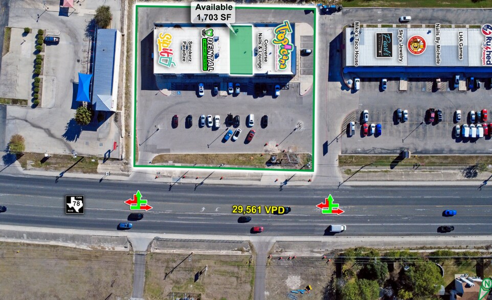 More Photos Of 8190-8214 FM 78, Converse Storefront For Sale