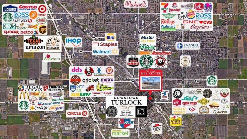 More Photos Of 210 S Center St, Turlock Auto Repair For Sale