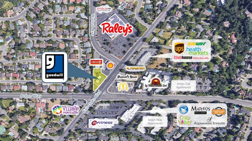 Primary Photo Of 5107 Fair Oaks Blvd, Carmichael Storefront For Sale