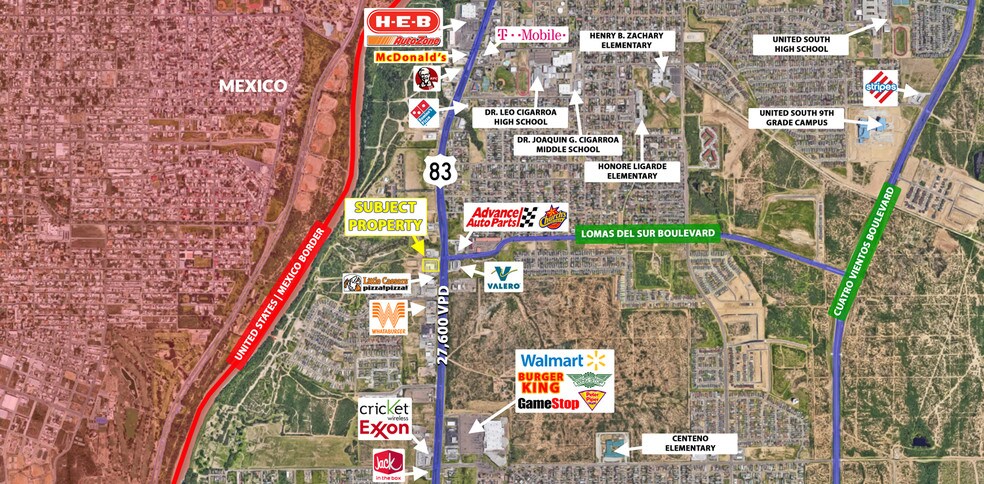 More Photos Of 3702 US Hwy 83, Laredo Freestanding For Lease